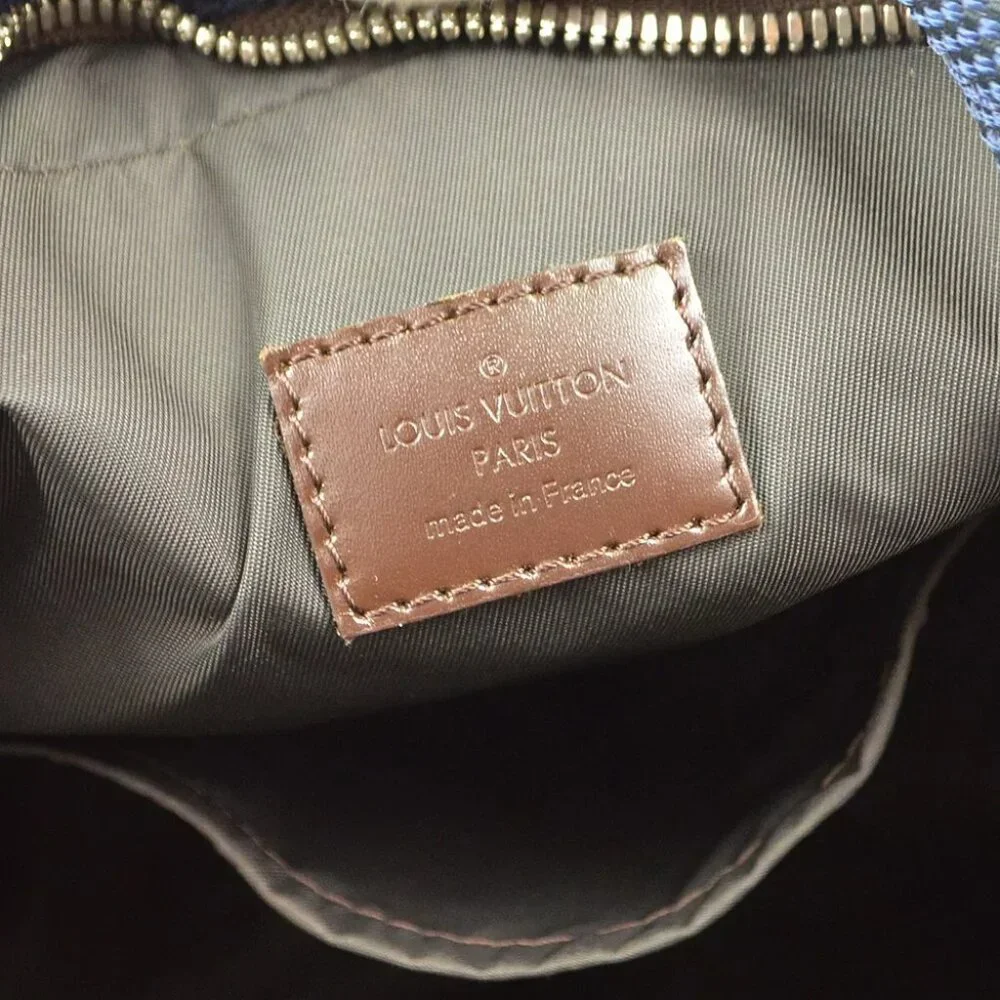 Louis Vuitton Blue Damier Pilot Shoulder Bag N41159 SP0190 183126